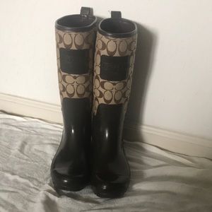 Coach Rain Boots